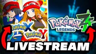 POKEMON LEGENDS Z-A DISCUSSION & FIRST TIME PLAYING POKEMON X AND Y