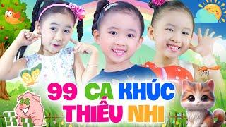 99 Ca Khúc Thiếu Nhi Sôi Động Cho Bé Ăn Ngon - Con Heo Đất - Quả Gì Mà Chua Chua Thế