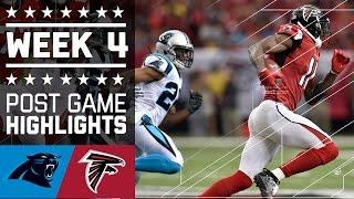 Panthers vs. Falcons  NFL Week 4 Game Highlights