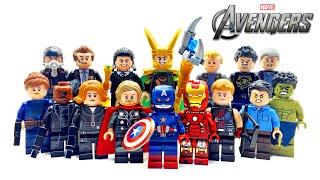 LEGO Avengers 1 How To Build  Upgrade All Main Characters