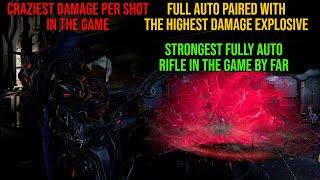 The Strongest Fully Auto Rifle in The Game Warframe Epic Disruption Weapons No. 7