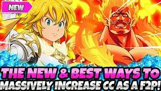 *THE NEW & BEST WAYS TO INCREASE YOUR CC* F2P PLAYERS TAKE ADVANTAGE OF THIS 7DS Grand Cross Guide