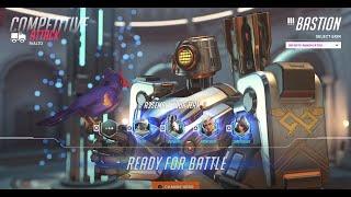 OVERWATCH 2 BASTION + SOLDIER  76 GAMEPLAY CONSOLE SEASON 5 DIAMOND RANK