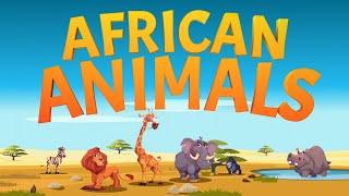 Facts About African Animals   Learn Wild Animals for Kids  Educational Videos for Children