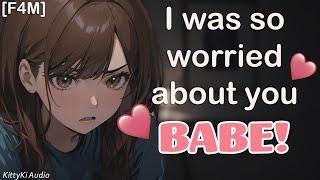 Overprotective Girlfriend Gets Angry Because Youre Home Late ASMR F4M Protective Caring