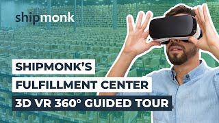 ShipMonk Fulfillment Center Guided Tour 3D 360° VR Video