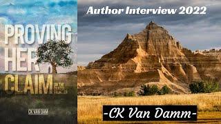 Author Interview 2022 - PROVING HER CLAIM wCK Van Dam