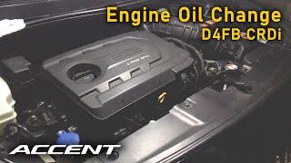 Change Engine Oil - Hyundai CRDi