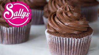 Schokoladencreme Grundrezept für Cupcakes oder Tortenfüllungen  Cake Basics  Sallys Welt