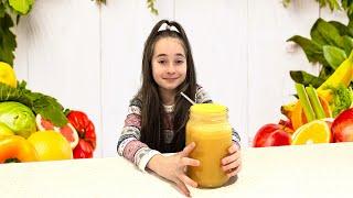 Leina Makes a Healthy Juice For Kids