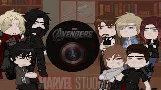 Avengers + bucky react to F yn