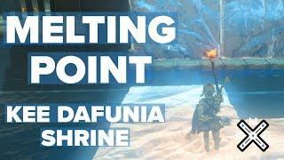 The Melting Point - Kee Dafunia Shrine Walkthrough - Zelda Breath of the Wild BotW