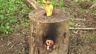 How To Make A Wooden Rocket Stove