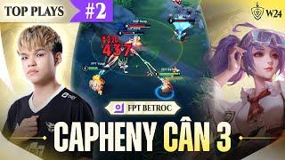 BETROC CẦM CAPHENY HẠ GỤC 3 THÀNH VIÊN SGP TRONG NGÀY HOÀNG ĐẾ FPT TRỞ VỀ  TOP PLAYS TUẦN 2