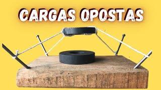 O INCRÍVEL MAGNETISMO DOS IMÃS - EXPERIMENTO MAGNETISMO - EXPERIMENTO COM IMÃS.