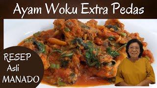 RESEP AYAM WOKU EXTRA PEDAS ASLI MANADO