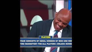 Finally got a shoutout for the San Antonio women from Charles Barkley again