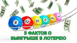 5 ФАКТОВ О ВЫИГРЫШЕ В ЛОТЕРЕЮ