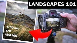 Learn 80% of LANDSCAPE PHOTOGRAPHY in 13 minutes