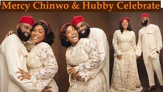 Congratulations  To Mercy Chinwo & Husband As They Celebrate Their 2nd Wedding Anniversary