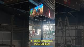 four-sidedHanging LED Screens