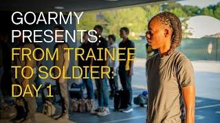 What Is Day 1 of Basic Training Like?  GOARMY​