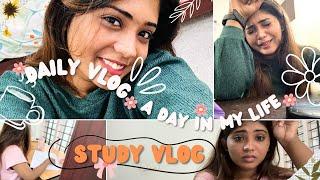 A Day In My Life  A Study Vlog  Productive Day⏳ Neethumol️