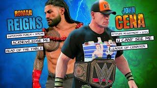 WWE 2K23 Live Stream - Roman Reigns VS John Cena For Gamers Route Championship