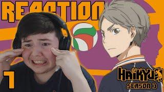 Haikyuu Season 3 - Episode 7 SUB REACTION FULL LENGTH