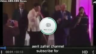Najib karaoke dan gelek bersama Presiden Filipina