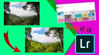 Edit Photos to Upload on Shutterstock  Adobe Lightroom
