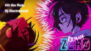 KATANA ZERO Original Soundtrack   Dj Electrohead - Hit the floor  Music visualization 60 FPS