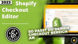 Shopify Drag & Drop Checkout Editor - Checkout-Bereich ganz einfach anpassen  Tutorial