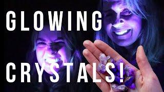 Gem hunting near abandoned mines We find rare GLOWING crystals