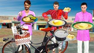 Crispy Makhani Dosa Tasty Street Style Dosa Road Side Food Hindi Kahani Moral Stories Comedy Video