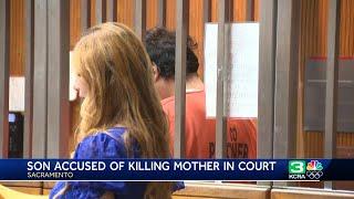 Man accused of killing mother appears in court for the first time