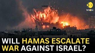 Israel-Hamas War LIVE Israel uses all force to push Palestinians into 20% of Gaza  WION LIVE