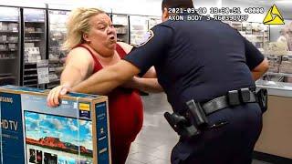 When Entitled Target Shoplifters Get Humbled by Cops