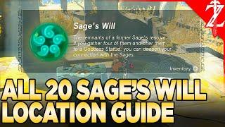 All 20 Sages Will Location Guide - Tears of the Kingdom