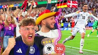 Deutschland vs. Dänemark - EM Stadionvlog   WIR STÜRMEN INS VIERTELFINALE ️  ViscaBarca