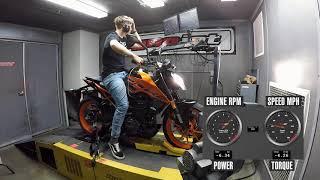 2020 KTM 200 Duke Dyno