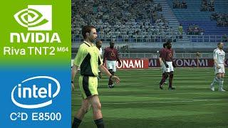 Pro Evolution Soccer 5 Gameplay NVIDIA Riva TNT2 M64