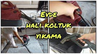 KIŞ ÖNCESİ TEMİZLİK HALI KOLTUK YIKAMA #vlog84