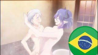 Vermeil tomando banho com o Alto  - Kinsou no Vermeil LEGENDADO