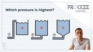 Pressure head and pumping into tanks