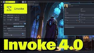 Invoke - 4.0 Open Source Release - New Model Manager Interface Gradient Denoising & More...