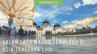 Keindahan Masjid Raya Baiturrahman Di Banda Aceh  GoPro 7 Timelapse Video 