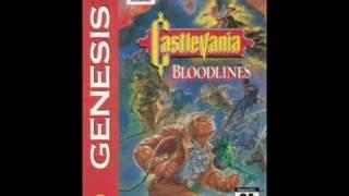 Castlevania Bloodlines Music - Reincarnated Soul Stage 1