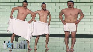 TOWEL Act Audition From Kinky Circus Artist Are Back And Funnier Then Ever On Spains Got Talent