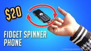 Fidget Spinner Phone Unboxing & Review  Dual SIM  Camera 